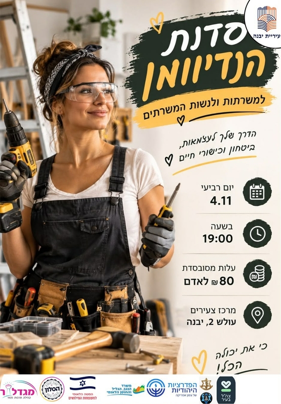 תמונת מופע: סדנת הנדיוומן למשרתות ולנשות המשרתים&sol;ות
